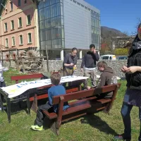Dejavna društva (na fotografiji člani mladinskega alternativnega kluba CMAK) so visoka 
dodana, a premalo izkoriščena, vrednost občine.

