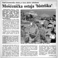 Leta minevajo, a tudi letos, tako kot leta 1994, je bila Mošćeniška draga “bistriška” ...
