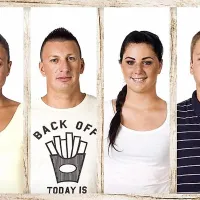 

Maruša (32), Ljubljana,  Fahrudin (33), Ljubljana, Maja (19), Murska Sobota,  
Niko (19), Beltinci (z leve)

