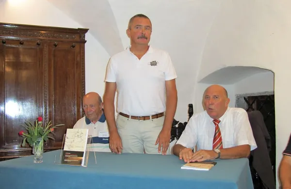 Lajos Négyesi je predstavil knjigo o majorju Diendorferju.  