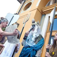 Zvestobo Neptunu je priseglo toliko dijakov kot že dolgo ne
