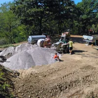 Krajani Zarečice so pljunili v roke, da bodo za shod prihodnje 
leto že praznovali na novem prireditvenem prostoru.