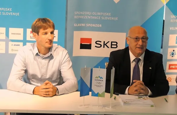 Bogdan Gabrovec (desno) in Iztok Čop