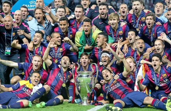 Barcelona je slavila v ligi prvakov v pretekli sezoni. Kako bo 
letos?