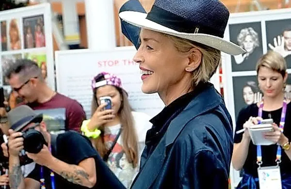 Sharon Stone v Milanu