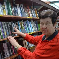 Silva Mrak iz Čepovana je hvaležna, da knjige pripeljejo v njen  
domači kraj. 
