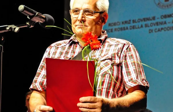 Otilio Furlanič je doslej daroval kri že 152-krat.