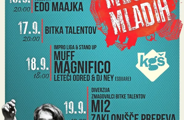 Nova Gorica: Mesto mladih, ta vikend v znamenju koncertov