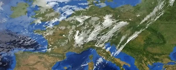 Anticiklon nad Sredozemljem začenja popuščati