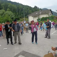 Za humorno popestritev festivala so poskrbeli odlični igralci 
KUD Zarja iz Zakriža.