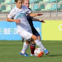 &Scaron;kotinja Little je Slovenkam v Ajdov&scaron;čini  zabila tri gole (foto)