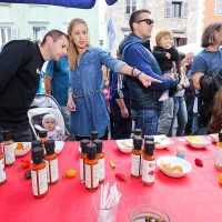 Čiliji so v Izolo pritegnili radovednost in dobro voljo (foto)