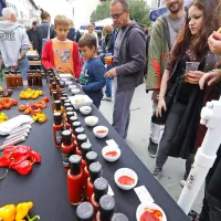 Čiliji so v Izolo pritegnili radovednost in dobro voljo (foto)