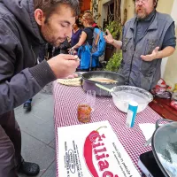Čiliji so v Izolo pritegnili radovednost in dobro voljo (foto)