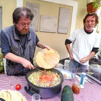 Čiliji so v Izolo pritegnili radovednost in dobro voljo (foto)
