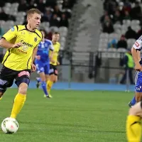 Nejc Kolman (levo) v Avstraliji igra za drugoligaša Heidelberg United FC.