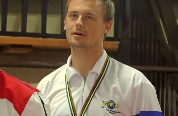 Jure Kozjek - tretjič zapored svetovni prvak