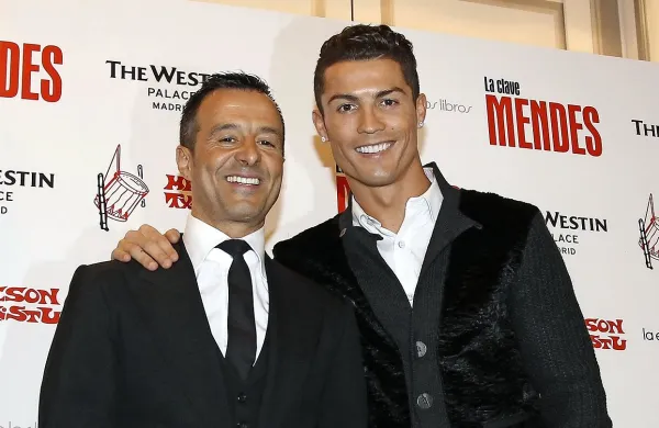 Jorge Mendes in Cristiano Ronaldo