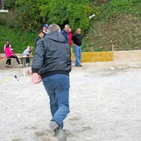 Rodičani in obiskovalci so se preizkusili tudi v pastirski igri 
škrabe.