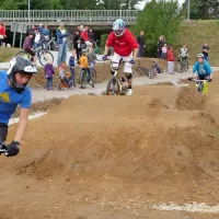 Dirt pump progo so dopoldne preizkusili kolesarji.