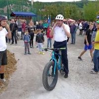 Dirt pump progo je preizkusil tudi župan Milan Turk.