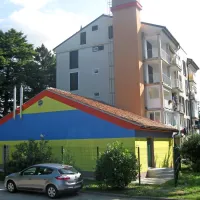      Obnovljena kotlovnica v Šolski ulici v Luciji. 