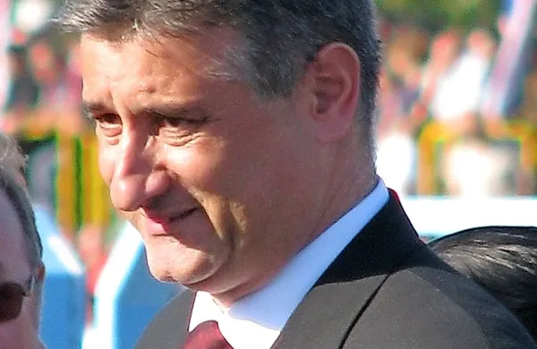 Predsednik največje hrvaške opozicijske stranke HDZ in 
kandidat za hrvaškega premierja Tomislav Karamarko