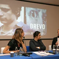  O ženskah v filmu so govorile (z leve): Alexia Muinos Ruiz, Jelka Stergal in Maja Weiss. 