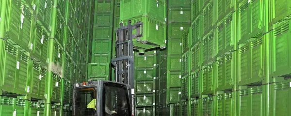 Moderno skladišče - hladilnica s postopkom SmartFresh