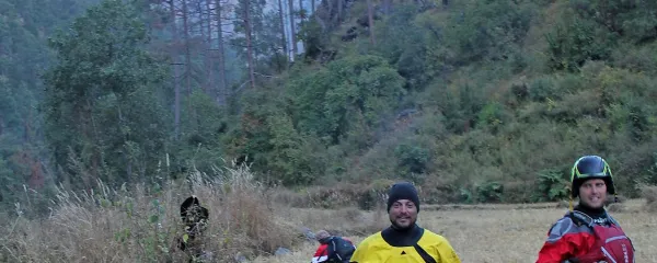 Primorca Igor Mlekuž (levo) in Andrej Bijuklič po veslaškem dnevu. 