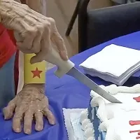 Rezanje torte ...