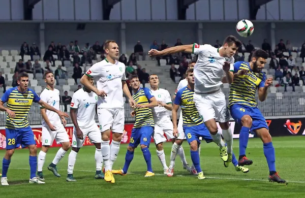 Olimpija je v nedeljo igrala proti Kopru.