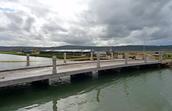 Nov most čez Jernejev kanal že sredi novembra
