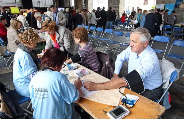 Za brezplačne meritve je bilo tudi pred dvema letoma na tem 
dogodku  v Taverni veliko zanimanje.  