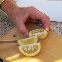 Pol limona pol mandarina - po videzu, vonju in okusu.