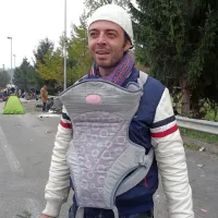 “Slovenija mi je všeč. Veliko ljudi se mi je nasmehnilo,” je 
povedal 30-letni Mohammad Zahra. 