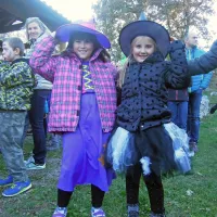 Halloween ali večer vseh svetnikov v Diva&scaron;ki jami (foto+video)
