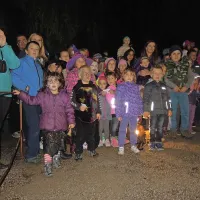 Halloween ali večer vseh svetnikov v Diva&scaron;ki jami (foto+video)