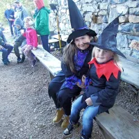 Halloween ali večer vseh svetnikov v Diva&scaron;ki jami (foto+video)