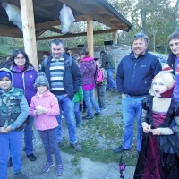 Halloween ali večer vseh svetnikov v Diva&scaron;ki jami (foto+video)