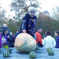 Halloween ali večer vseh svetnikov v Diva&scaron;ki jami (foto+video)