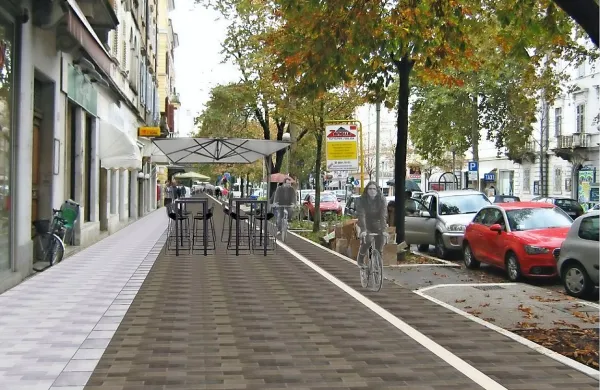 Korzo bo lep&scaron;i s &scaron;ir&scaron;im pločnikom,  parkiri&scaron;ča ostajajo
