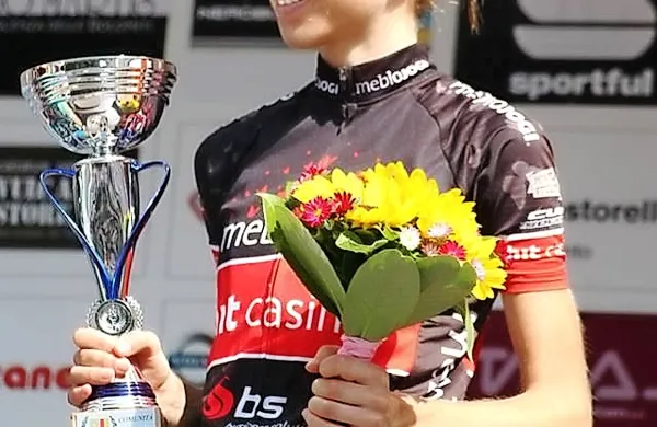 Katja Kerpan se je tudi na Coppa Rosa izkazala z zmago v 
gorskih ciljih. 