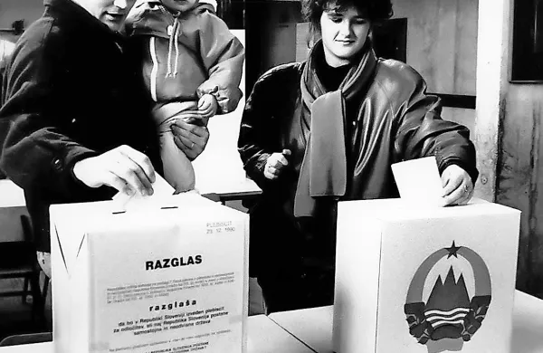 Plebiscit za samostojno in neodvisno Slovenijo, 23. decembra 1990