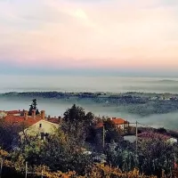 Pogled iz Kavaličev na Koper.
