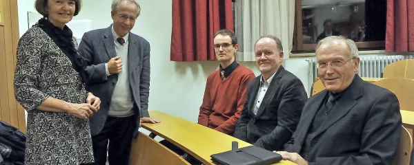 Dr. Lučka Kajfež Bogataj in dr. Edvard Kovač 