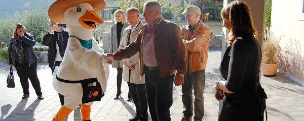 GOGO: z gosakom na martinovanje in   na vožnjo
