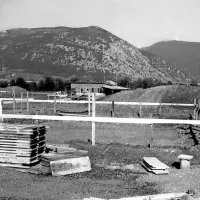 Oobmočje ob Cankarjevi cesti, kjer so zastavili gradnjo  1100 
stanovanj v petih stolpičih.