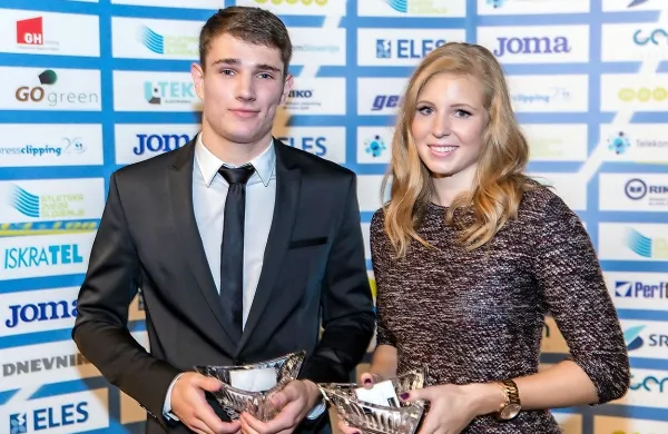 Atleta leta 2015 - Maja Mihalinec in Robert Renner