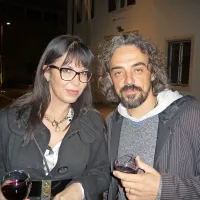Adrijana Krajnc Vasović, Avditorij Portorož, in Tomaž Klepač, 
Radio 1, sta uživala tudi po predstavi.